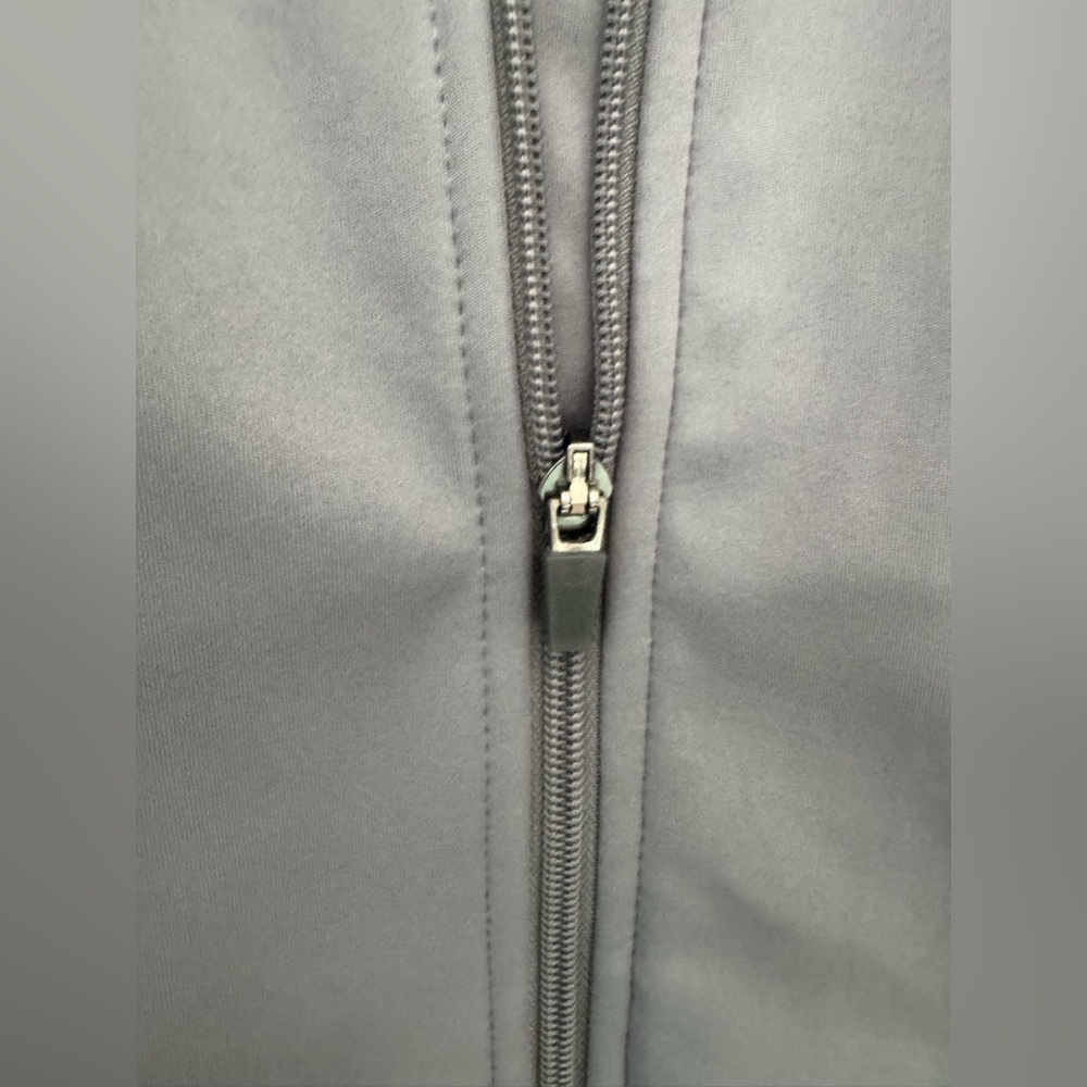 Carolina Panthers Men's Steel Gray Full-Zip Jacket by Antigua Men’s Size XL - Picture 5 of 14